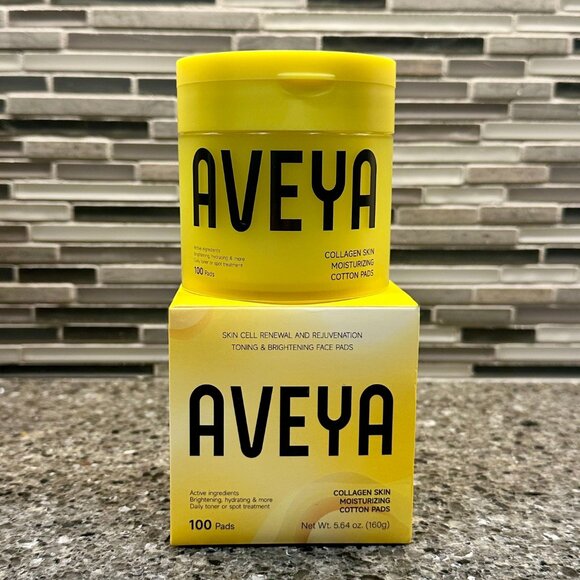 🐌 AVEYA Collagen Skin Pads // Snail Mucin & Centella Asiatica - Picture 2 of 6